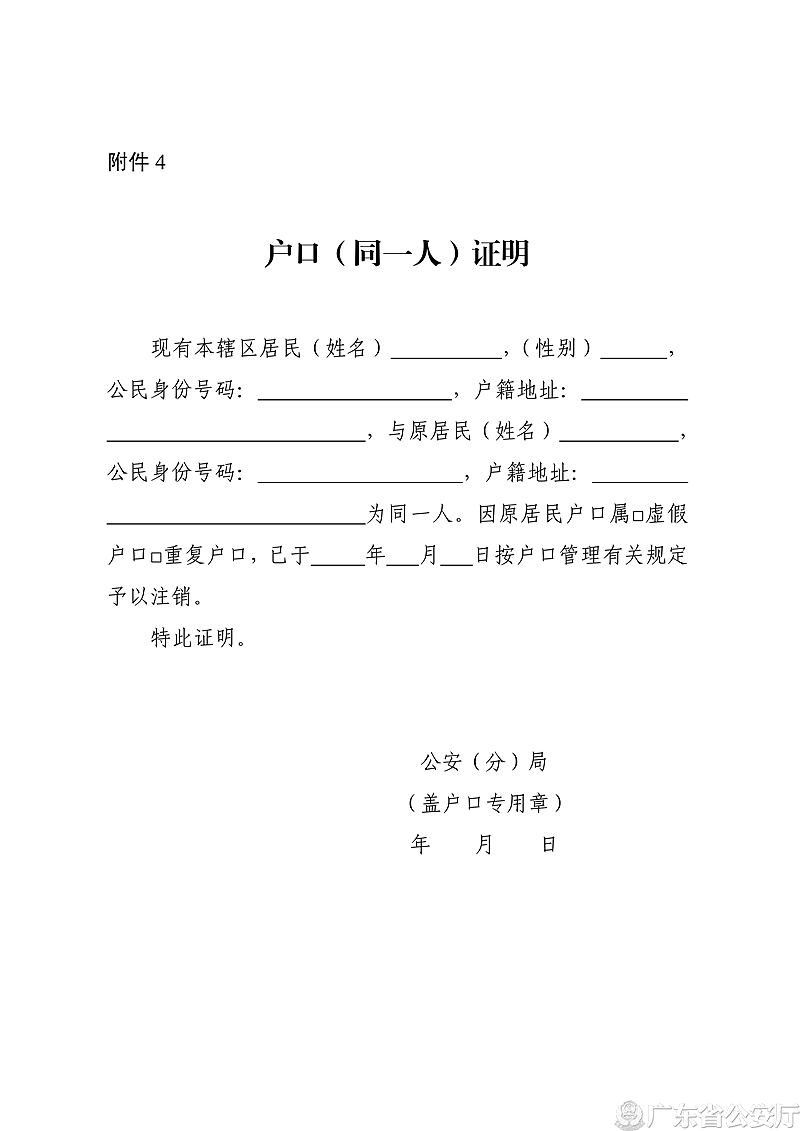 《广东省公安厅关于进一步妥善处理重复（虚假）户口的意见》