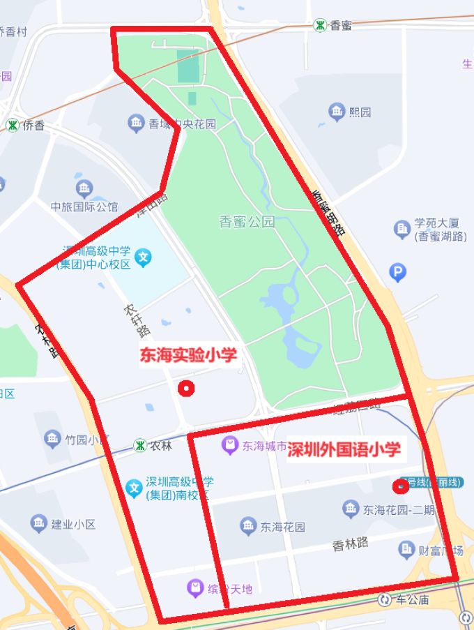 东海实验小学招生地段