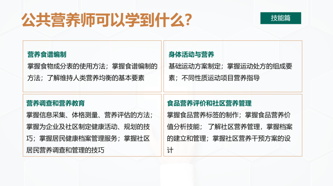 只考选择题+符合条件补贴2000元！深圳公共营养师培训来啦！